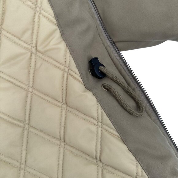 Eddie Bauer Mens L Outdoor Brown Quilted Lined Jacket Pockets - Picture 12 of 16